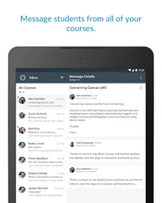 Canvas Teacher android App screenshot 1